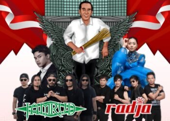 Hadirkan Jamrud Dan Radja Relawan Sapulidi Gelar Konser Satu Komando