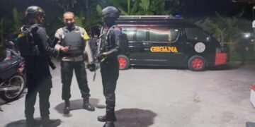 Polisi Berlumuran Darah Imbas Ledakan di Asrama Polisi Sukoharjo